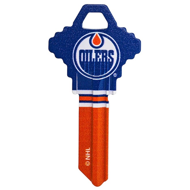 Hillman #68 Key NHL Edmonton Oilers