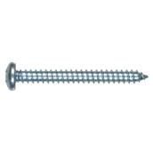 Vis à tôle SAE à tête cylindrique et embase carrée zinguées no 6 Hillman 100/pqt