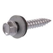 Hillman #10 Coated Socket Hex Washer Standard SAE Sheet Metal Screws 15-Pack