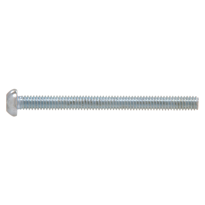 Hillman #6-32 Zinc-Plated Round-Head Square Standard SAE Machine Screws 10-Pack