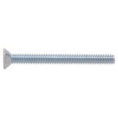 Hillman #6-32 Zinc-Plated Flat-Head Square Standard SAE Machine Screws 10-Pack