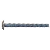 Hillman #8 1 1/2-in x 1-1/4-in Zinc-Plated Truss-Head Phillips Slotted Standard SAE Machine Screw 75-pack