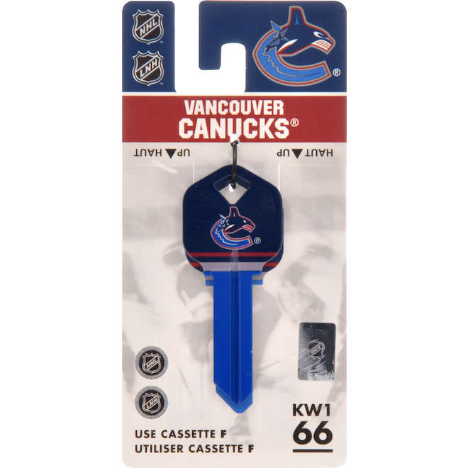 Hillman #66 Key NHL Vancouver Canucks