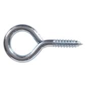 Hillman 214 x 13/16 Small Eye Screw Hooks 40-pack