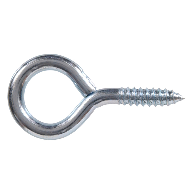 Hillman Zinc Plated Steel Small Eye Screw Hook 40-pack 126723