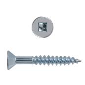 Hillman #8 Zinc-Plated Flat-Head Square Wood Screws