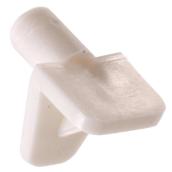 Hillman 5 mm White Square Shelf Pins N3 4-Pack