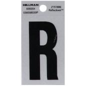 Hillman 2-in Reflective Black House Letter