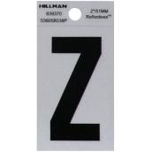 Hillman 2-in Reflective Black House Letter