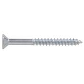 Hillman #8 Zinc-Plated Flat-Head Square Wood Screws 100-pack