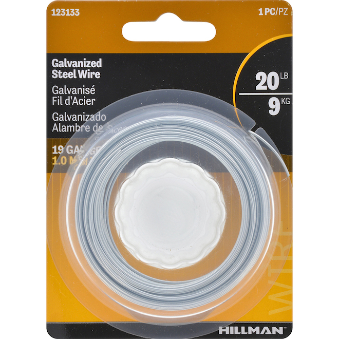 Hillman 19-Gauge Galvanized Wire