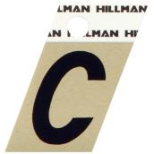 Hillman 1 1/2-in Black and Gold Aluminum Angle Cut Letters