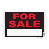 Hillman 8 x 12-in For Sale Sign