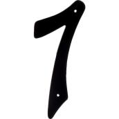 Hillman 4-in Black Steel House Number 7