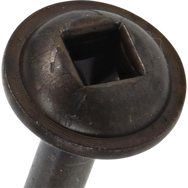 Hillman #8 Black Phosphate Round Washer-Head Square Standard SAE Wood Screws