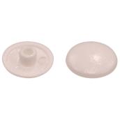 Capuchon d'extrémité en plastique de 0,5 po x 0,125 po (paquet de 24)