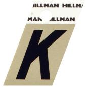 Hillman 1 1/2-in Black and Gold Aluminum Angle Cut Letters