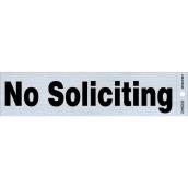 Hillman 2-in x 8-in Soliciting Sign