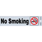 Hillman 2-in x 8-in Smoking Sign