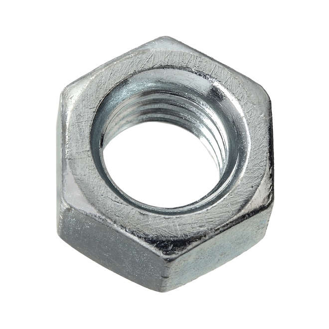 Hillman Hex Locknut Zinc-Plated Steel - Pack of 12