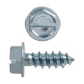 Hillman Steel Metal Screws #12 x 2-in with Slotted Hex Head - Pack of 4