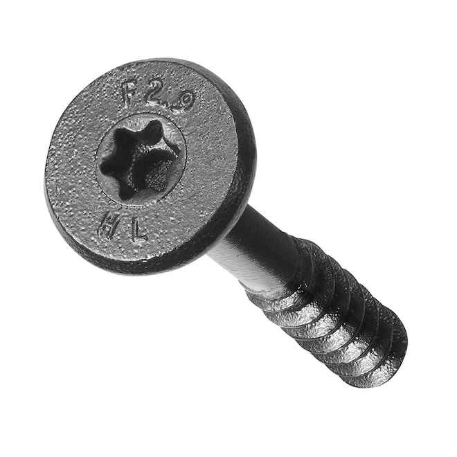 FastenMaster HeadLOK  Structural Screw 4 1/2-in with Flat Head in Black Oxide Steel - Pack of 12
