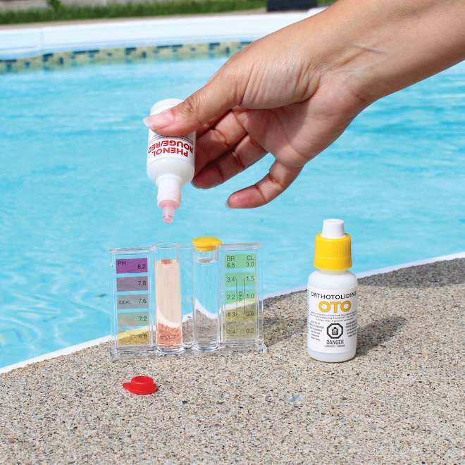 VALU+ 3-Way Test Kit for Pools - 2 x 20-mL