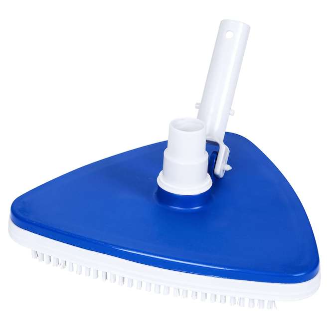 VALU+ Triangular Vacuum Head for Pools - Blue and White