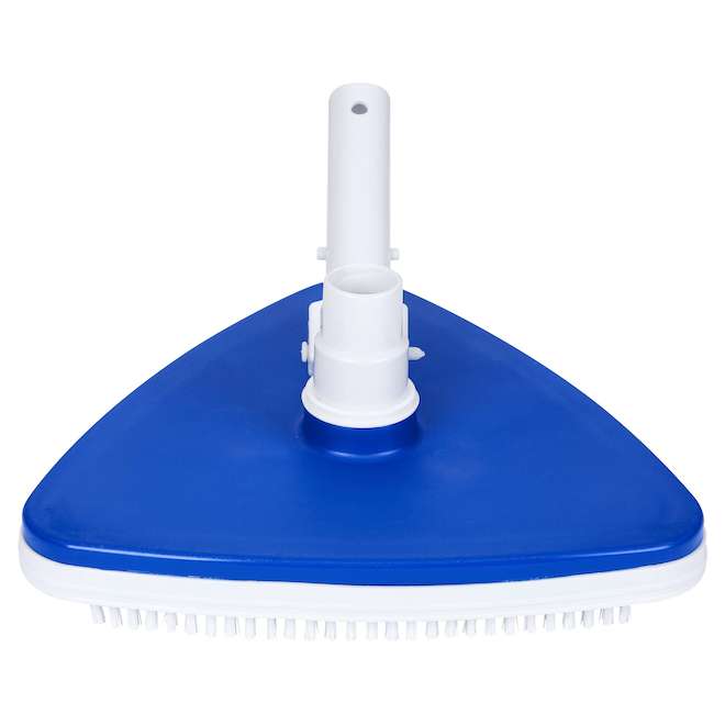 VALU+ Triangular Vacuum Head for Pools - Blue and White