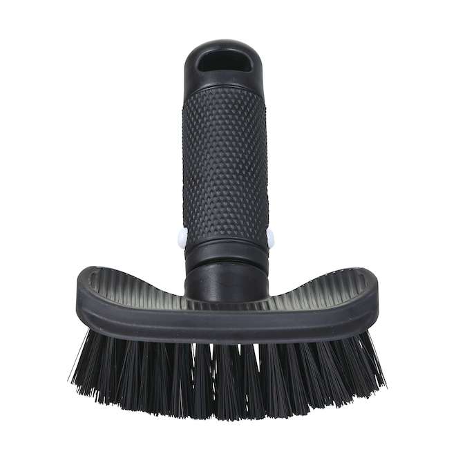 VALU+ Spa Brush with Ergonomic Handle - Black