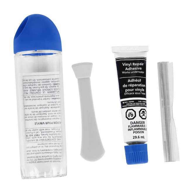 VALU+ Vinyl Repair Pool Kit with 29.6-mL Adhesive