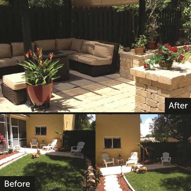 Brock 24in x 36in Black Polypropylen Paver Base Panel 345420 RONA