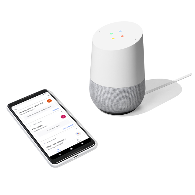 Google Home - Smart Speaker - White/Grey 5916482 | RONA