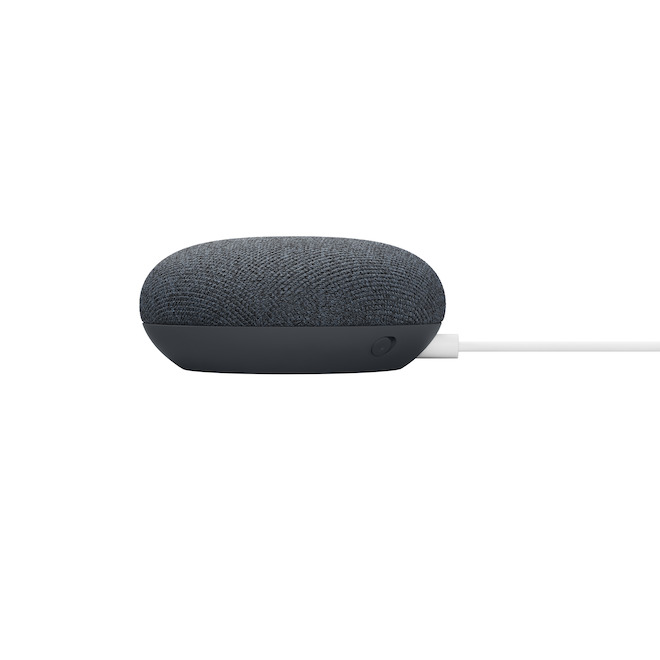 Nest Mini (2nd Generation) with Google Assistant Charcoal GA00781-US - Best  Buy