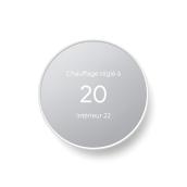 Thermostat Google Nest avec compatibilité Wi-Fi, blanc