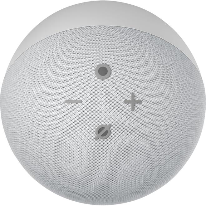 Echo Dot 4th Generation Smart Speaker with Clock - Glacier