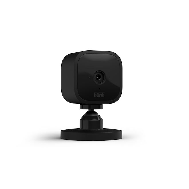 Blink Mini Smart Security Camera for Indoors with Motion Detection - Black