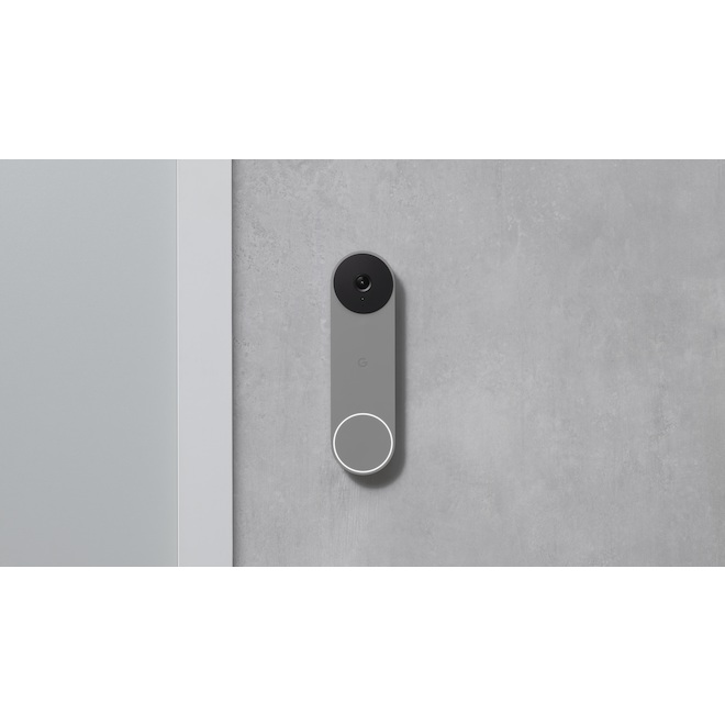 Google Nest Wi-Fi Video Doorbell - Wired - Ash