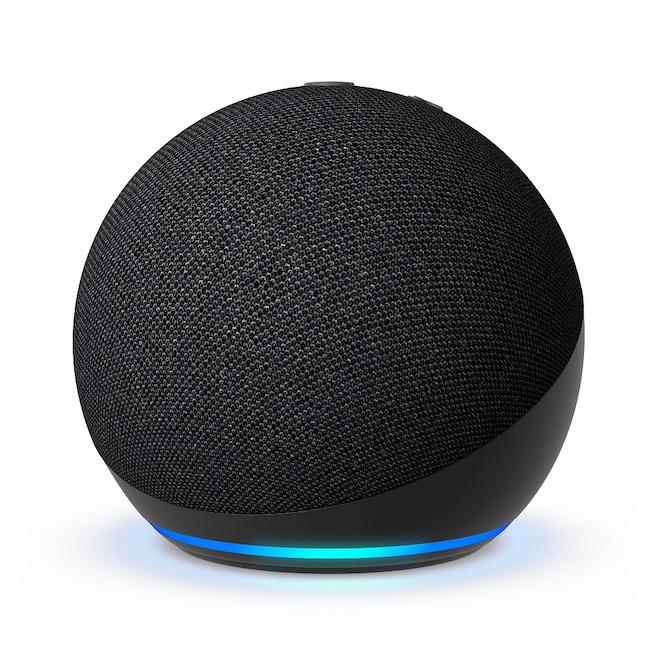 Echo Dot 5th Gen Smart Speaker with Alexa - Charcoal