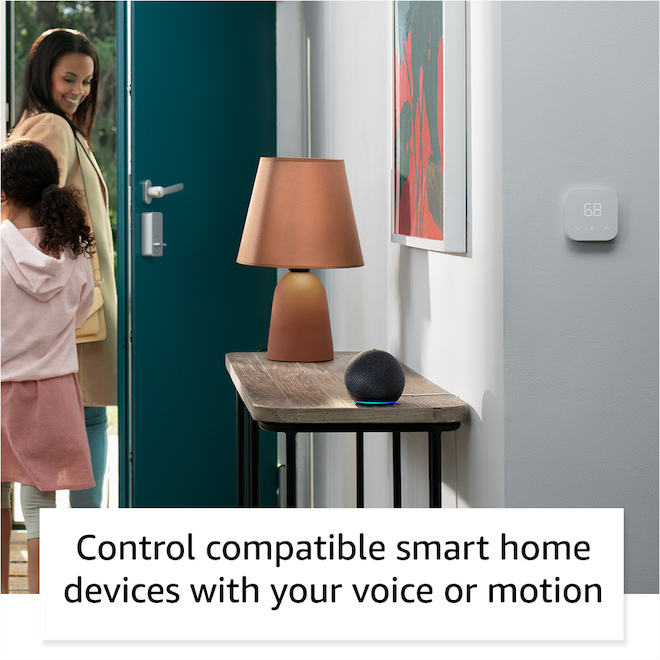 Echo Dot 5th Gen with CLOCK Smart speaker with Alexa - Brand New 