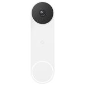 Google Nest White Battery-Powered Wireless Video Doorbell