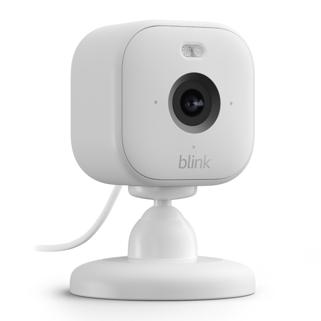 Blink Mini Smart Security 2nd Generation Camera for Indoors with Motion Detection - Black