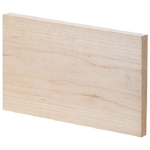 Metrie Birch Flat Stock - Natural - Kiln-dried - 1-in T x 3-in W x 8-ft L