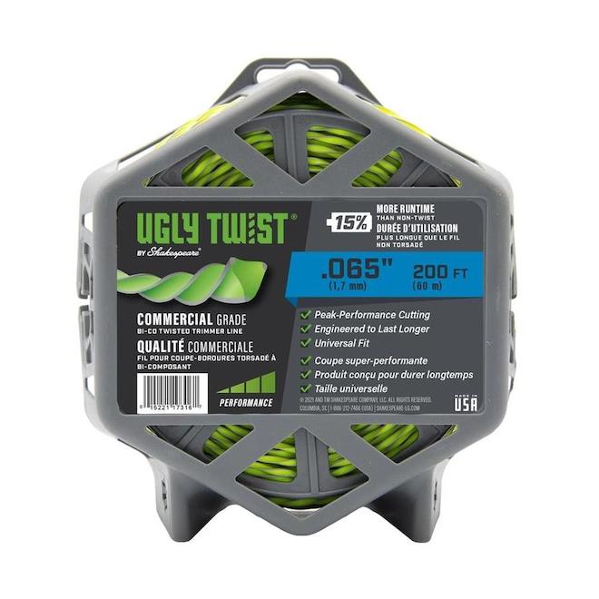 Shakespeare Twist Trimmer Line - 0,065-in x 200-ft - Green