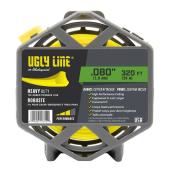 Shakespeare Ugly Line 0.08-in x 320-ft Yellow Heavy-Duty Tri-Edge Trimmer Line