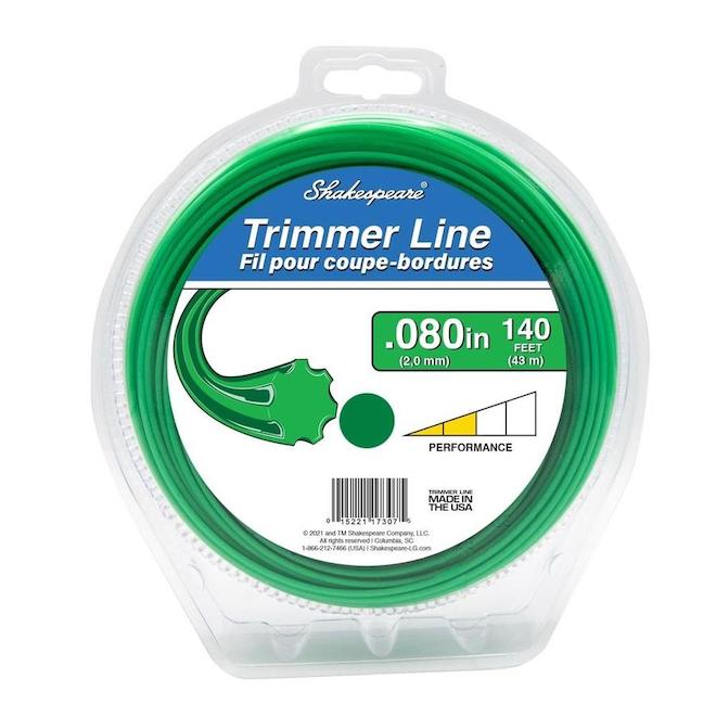 Shakespeare 0.08-in x 140-ft Universal Green Trimmer Line