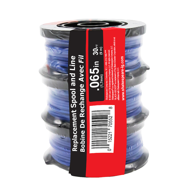 Shakespeare Spool Trimmer Line - 0.065-in x 30-ft - 3/Pack