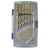 Ensemble de forets pour perceuse, 16 pièces, titane