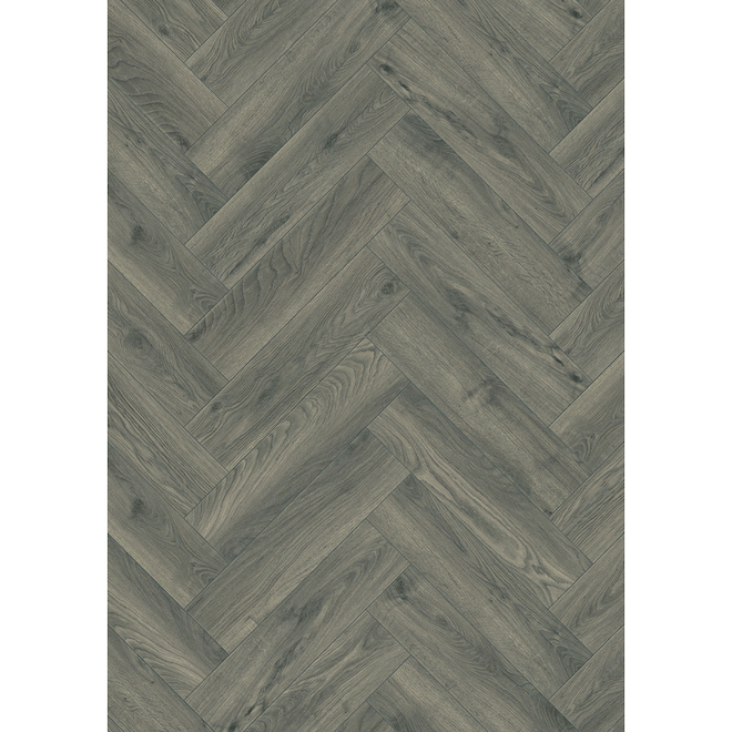 KRONOSPAN X-Way 6.18-in W Modern gray Embossed Wood plank