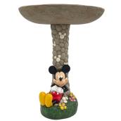 Mickey Mouse Bird Bath in Polypropylene - 17-in x 20-in